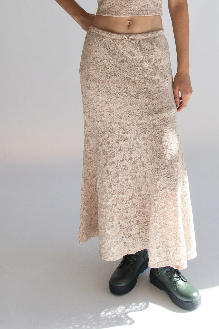 Lace Maxi Skirt