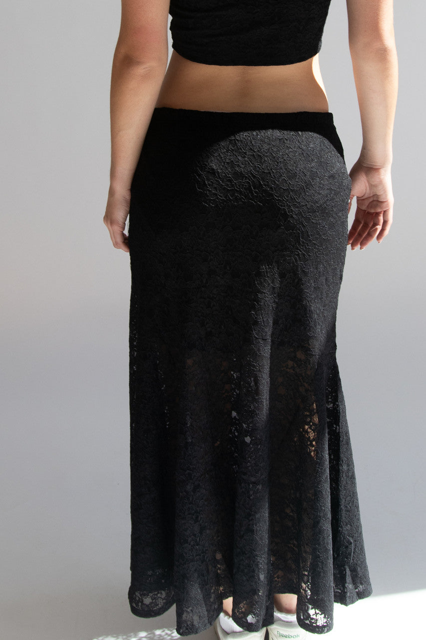 Lace Maxi Skirt