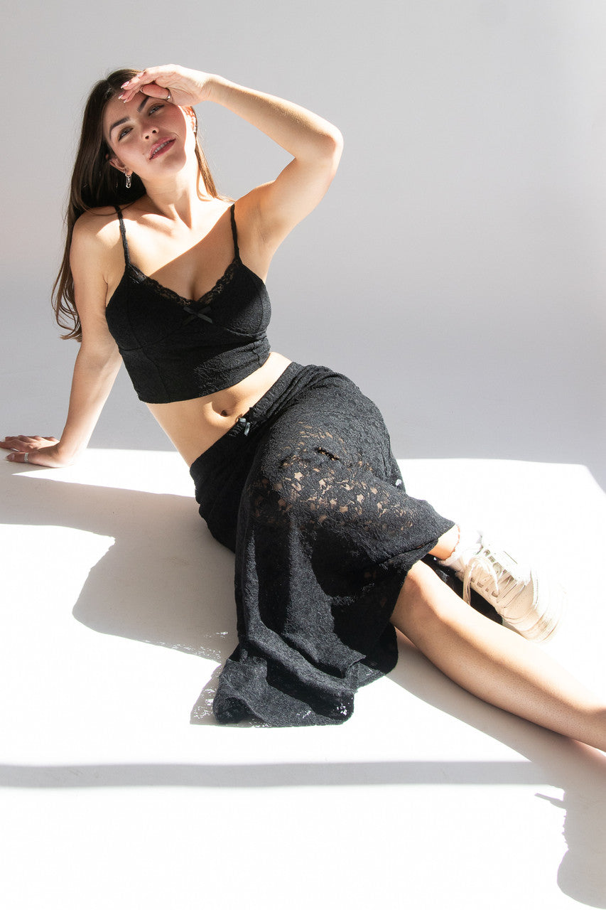 Lace Maxi Skirt
