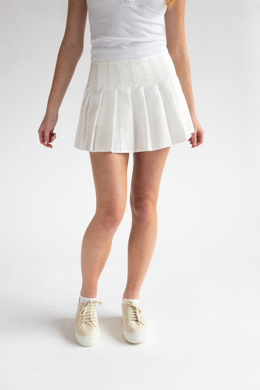Pleated Skort