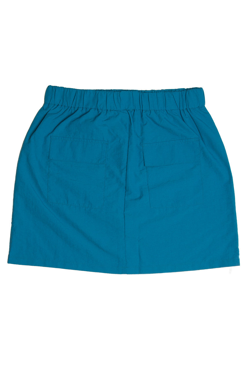 Parachute Mini Skirt (Ocean)