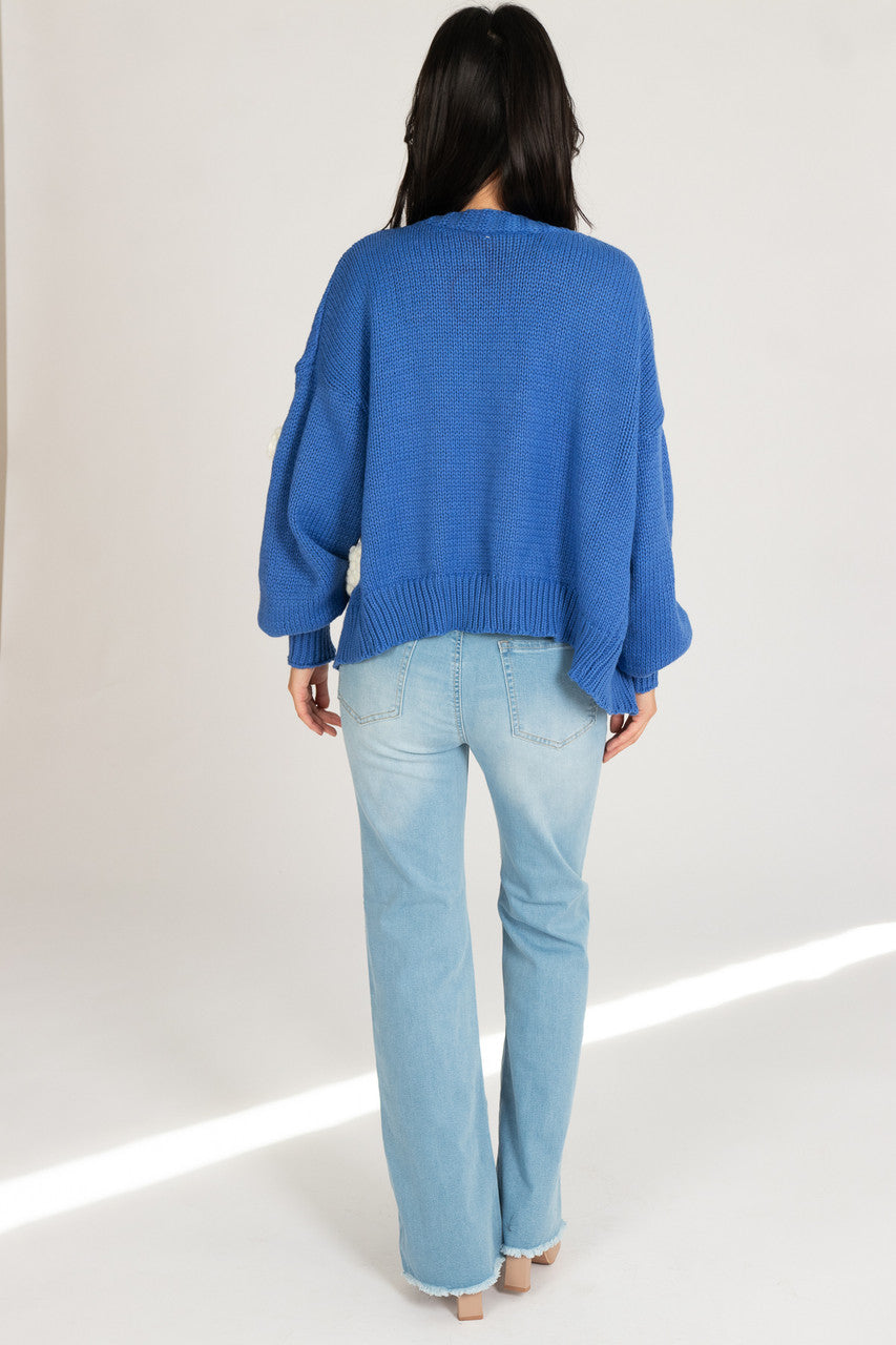 3D Applique Cardigan