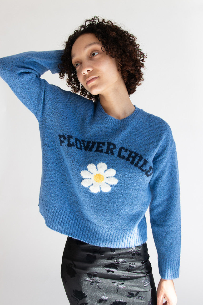Flower Child Daisy Sweater