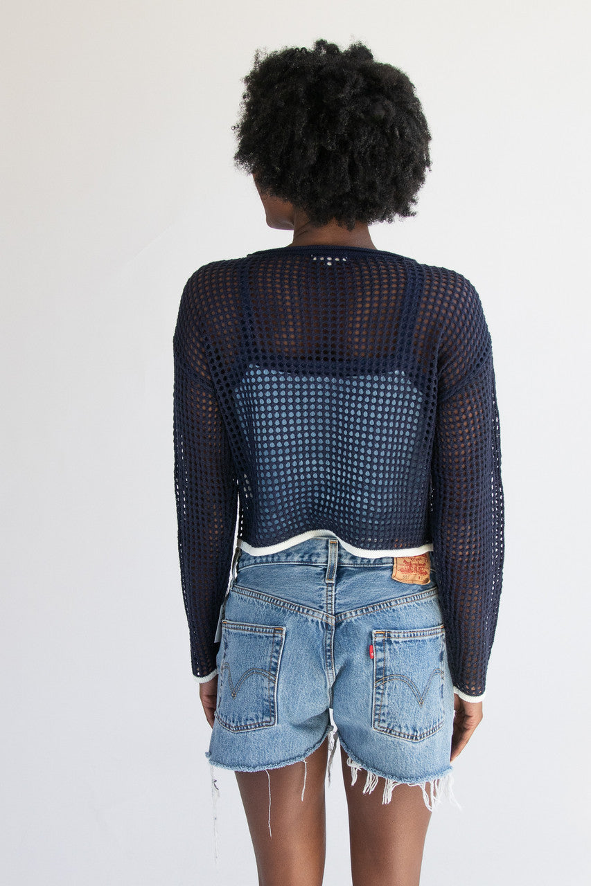 Mesh Stitch 24 Sweater