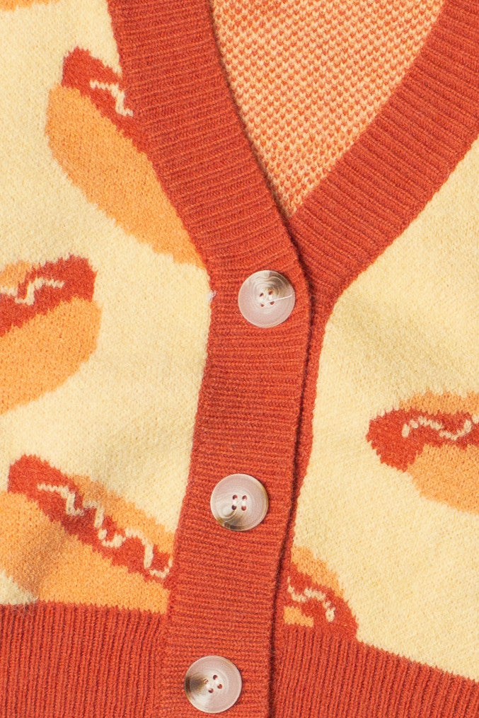 Hot Dog Cardigan