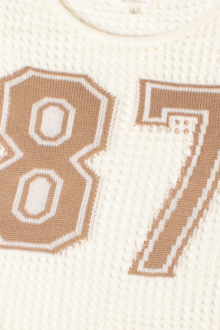 Knit Mesh Stitch 87 Sweater