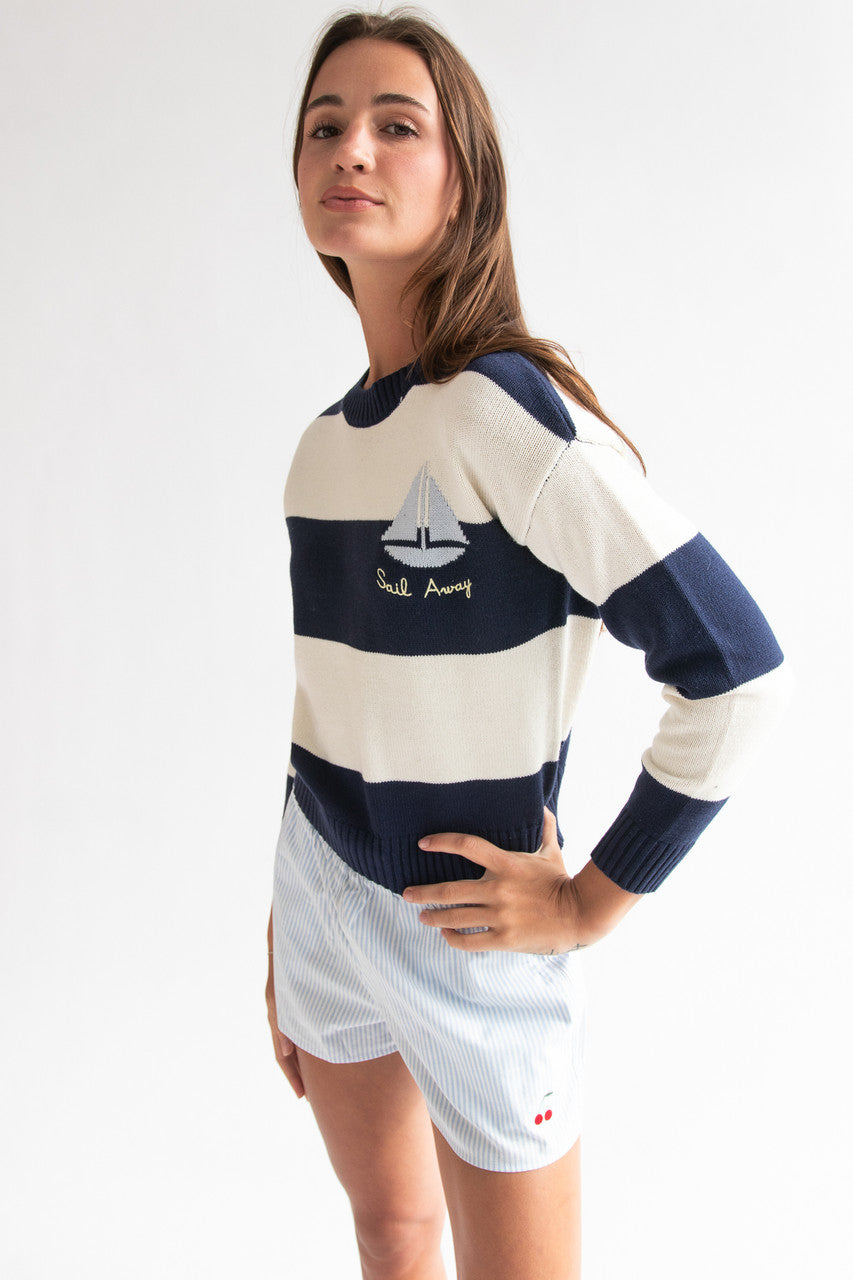 Sail Away Striped Sweater