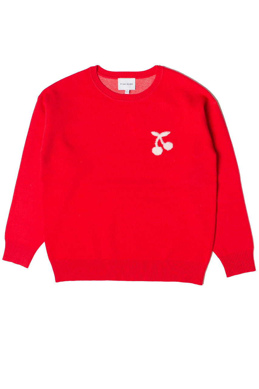 Red Cherry Sweater