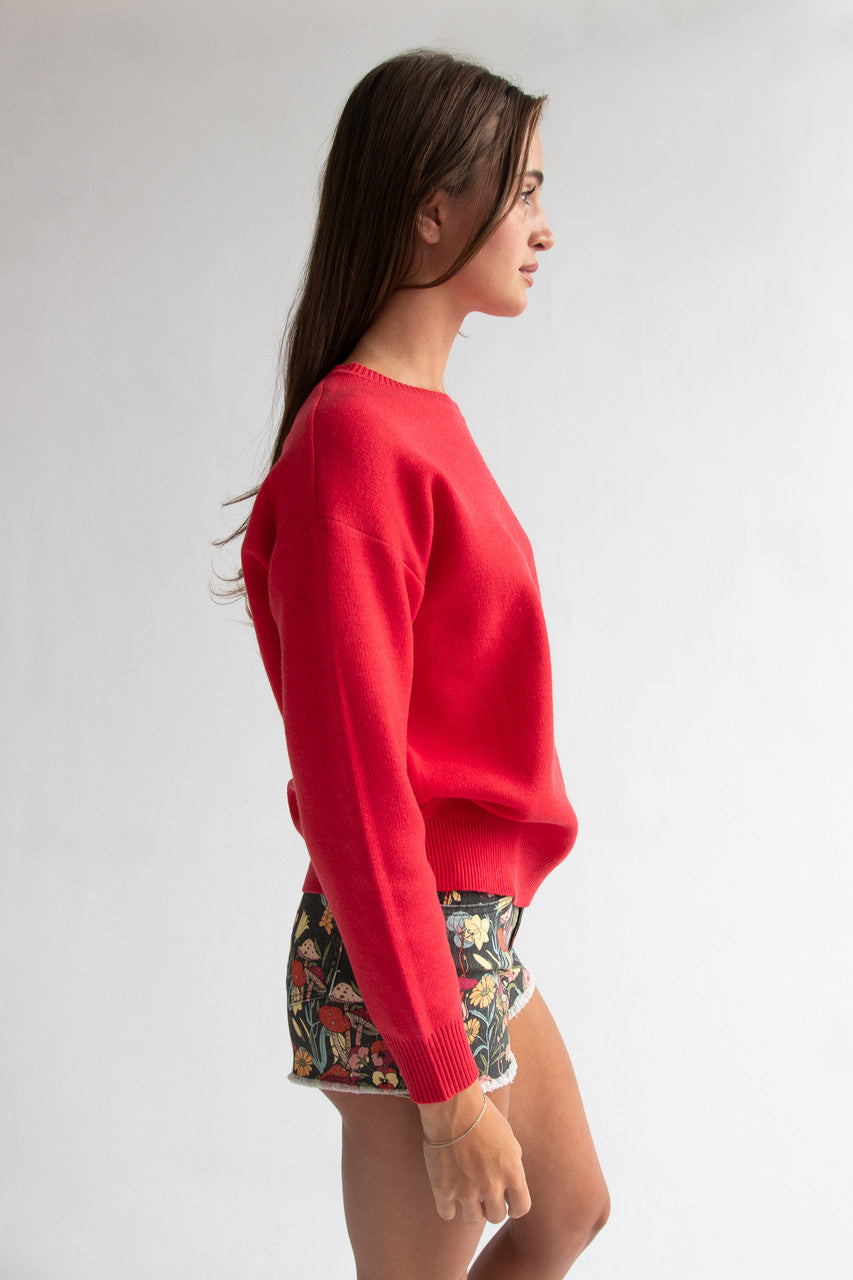 Red Cherry Sweater
