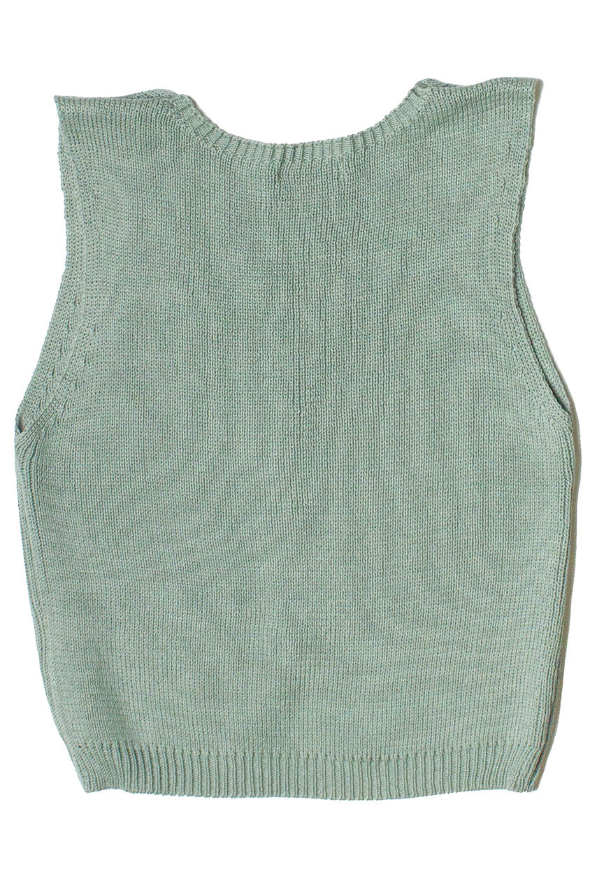 Button Sweater Vest