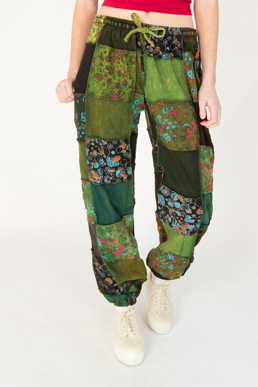 Patchwork Sweatpants