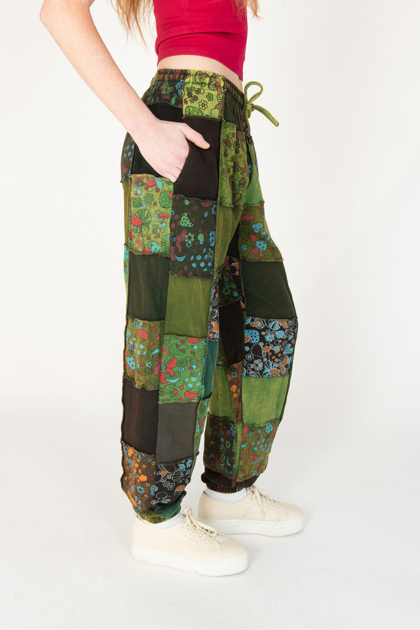 Patchwork Sweatpants