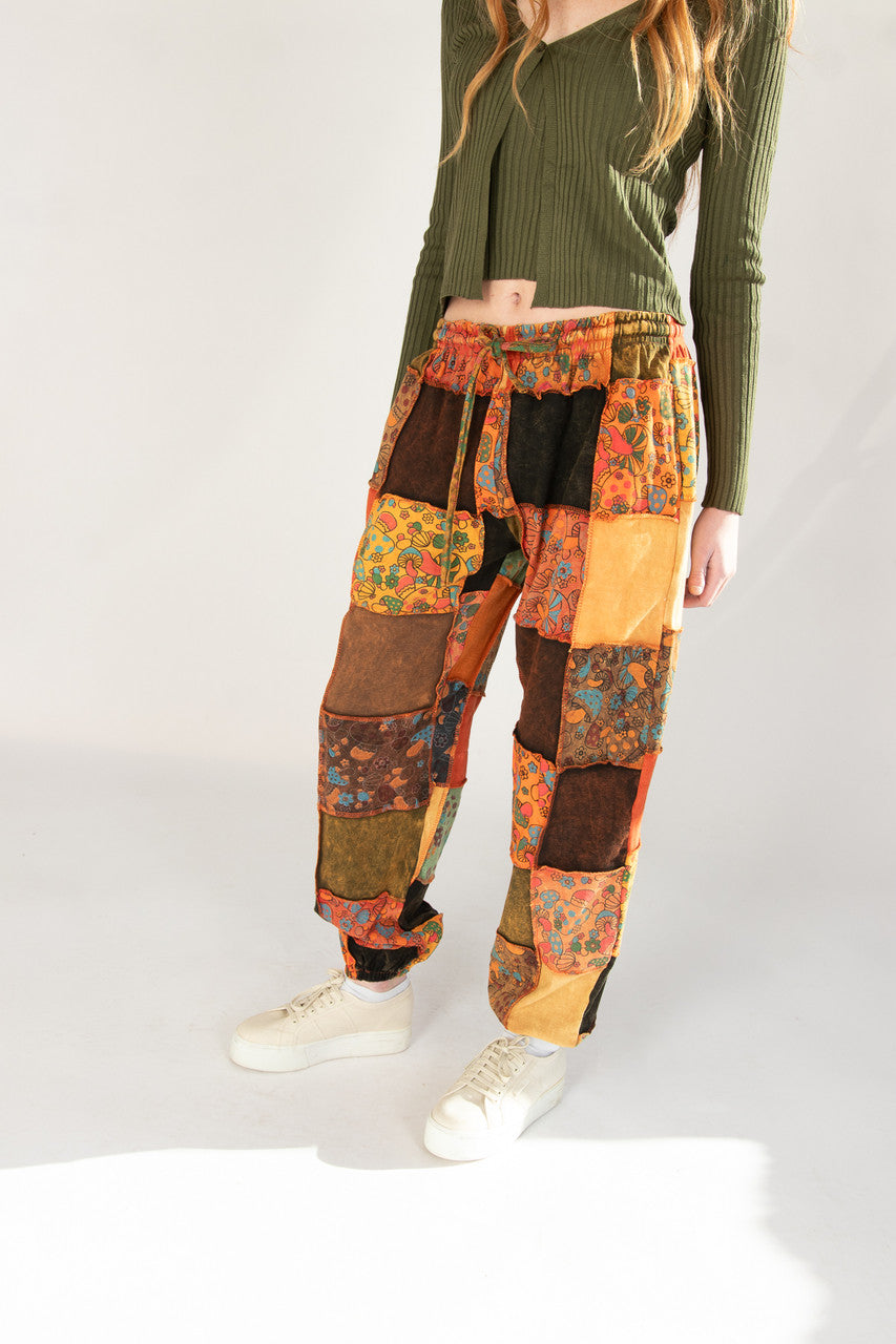 Patchwork Sweatpants