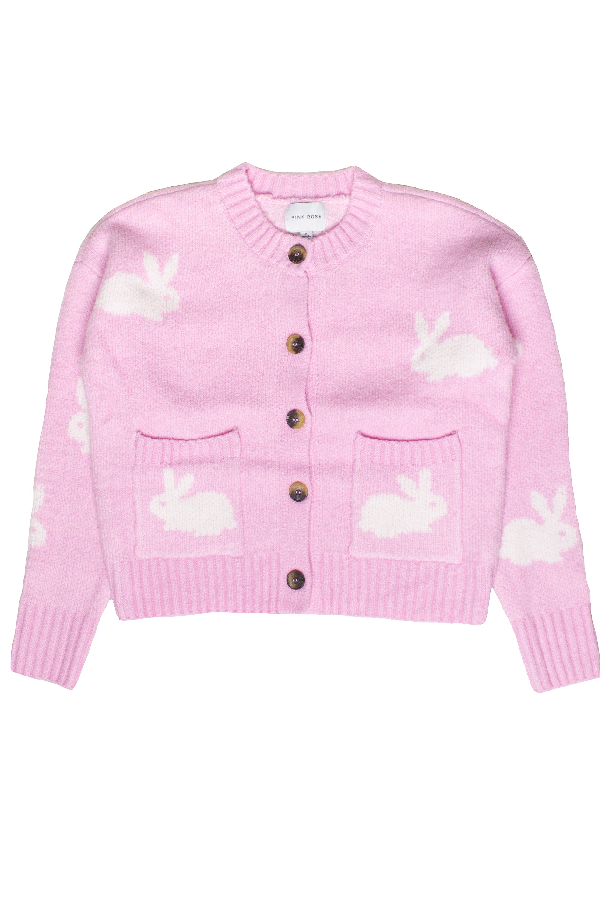 Knit Bunny Cardigan