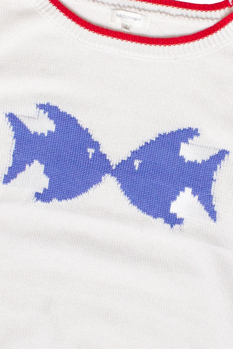 Kissing Fish Knit Sweater