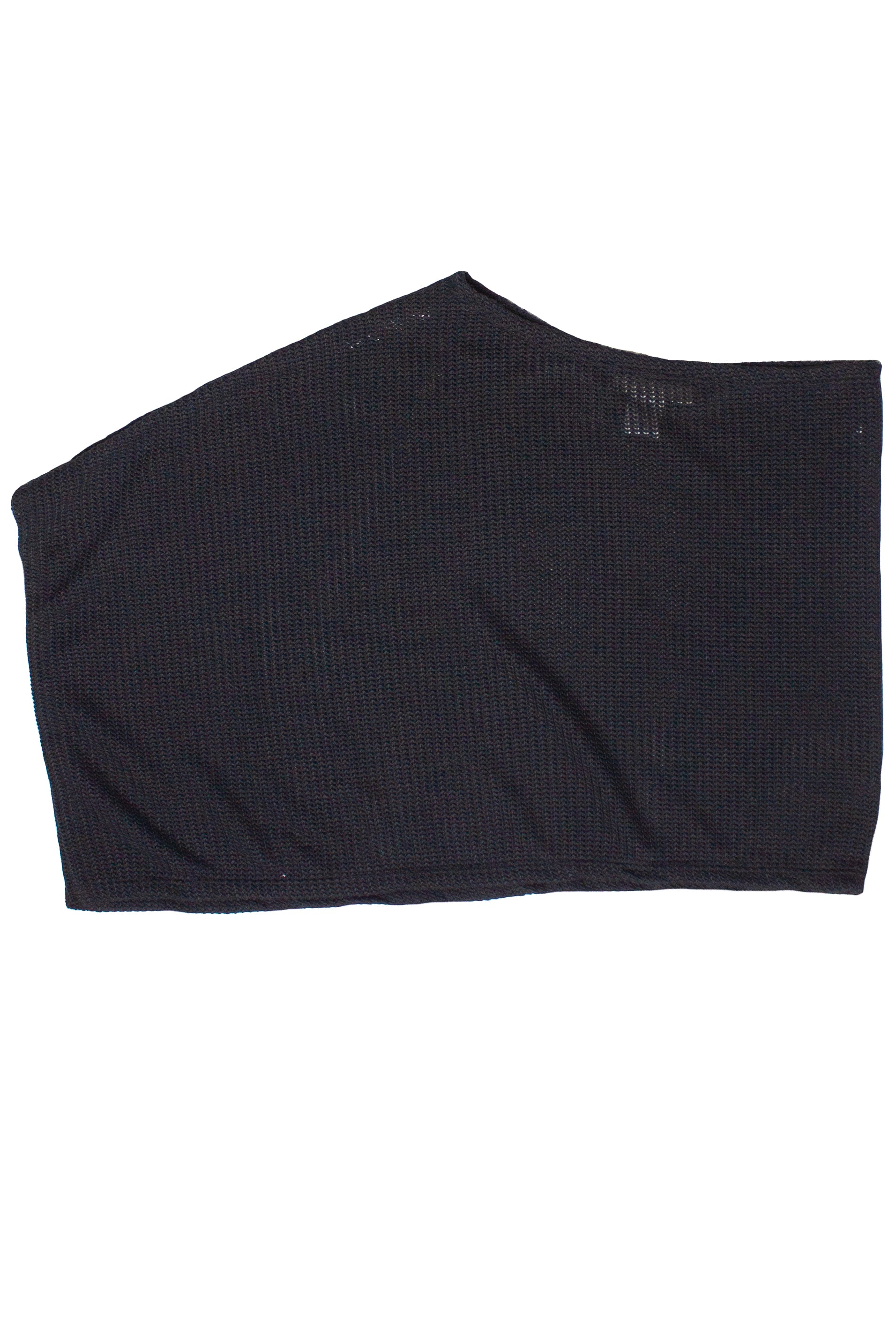 Off The Shoulder Knit Poncho