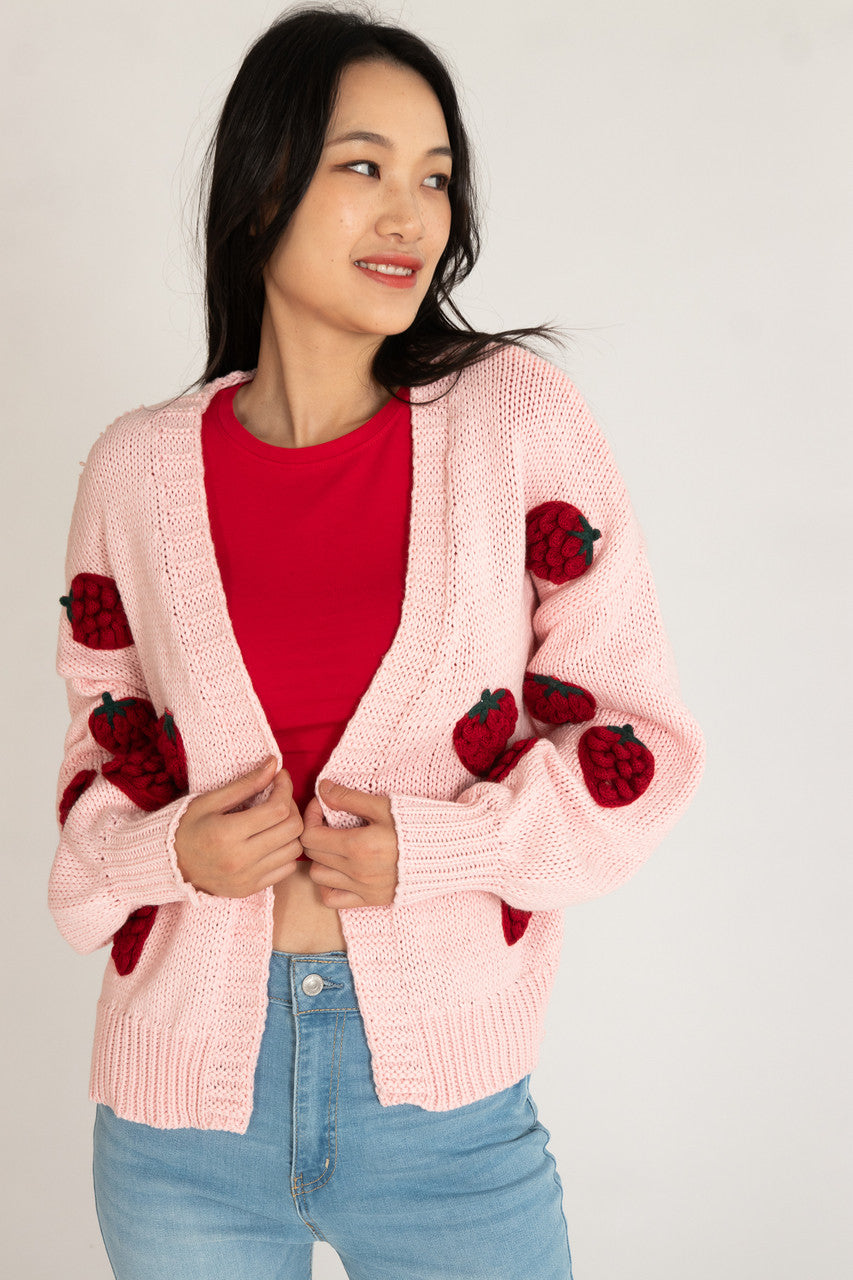 3D Applique Cardigan