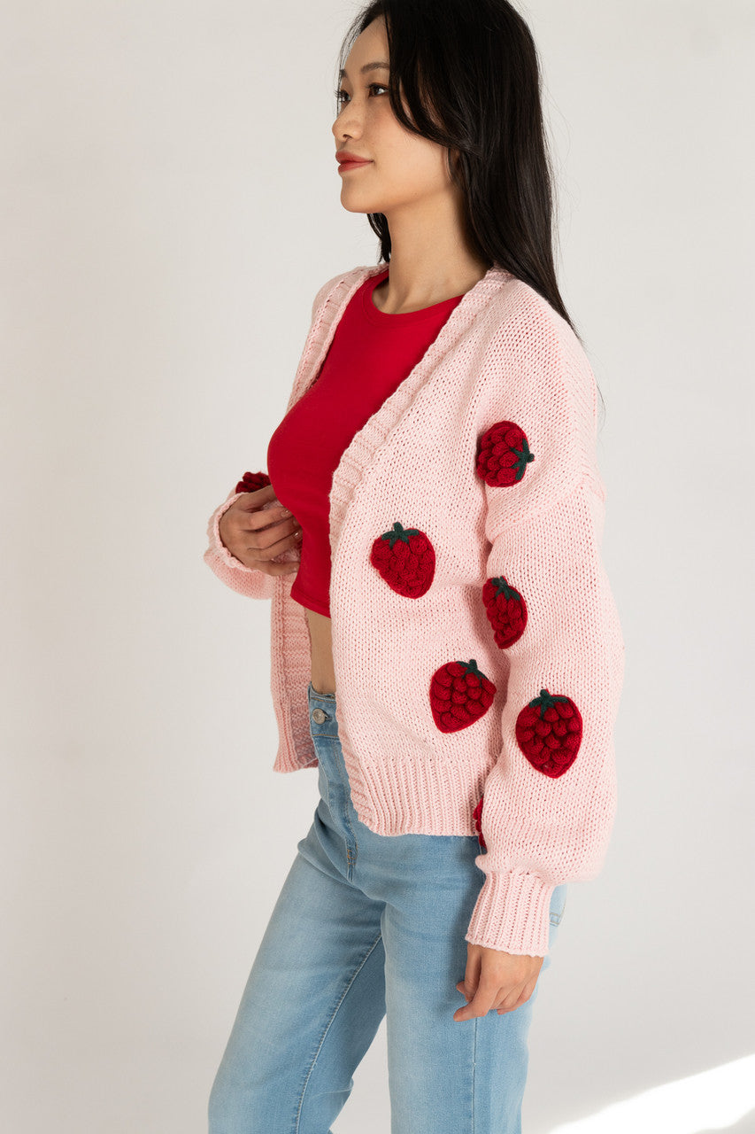 3D Applique Cardigan