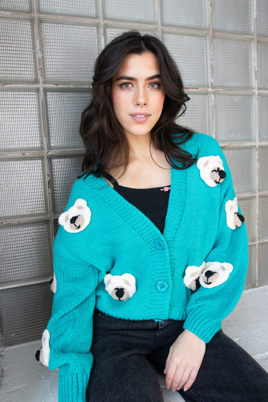 Teddy Bear Cardigan