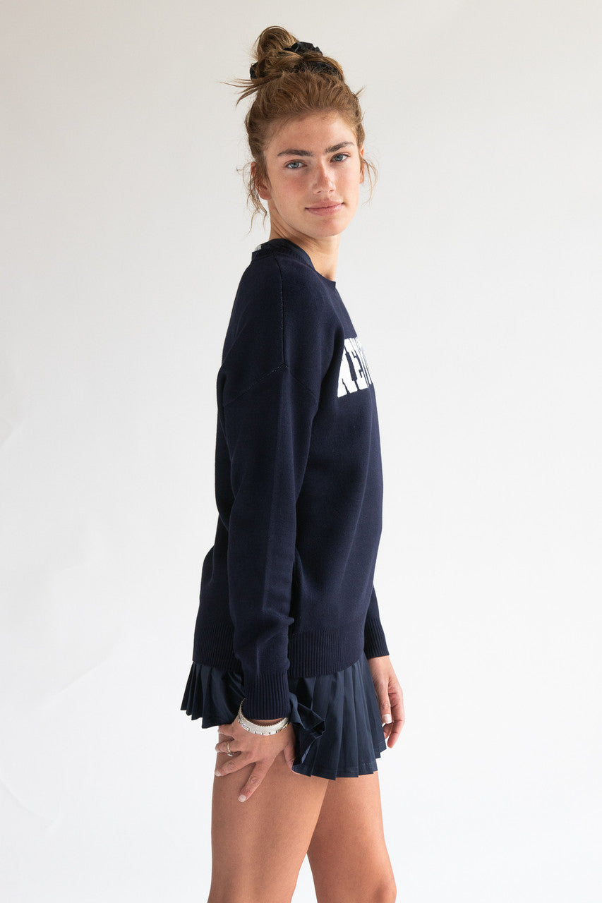 Graphic Knit Sweater