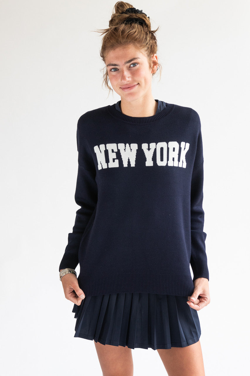 Graphic Knit Sweater