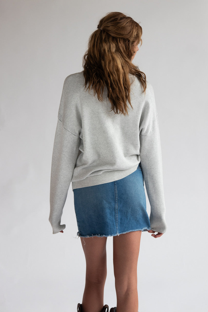 Graphic Knit Sweater