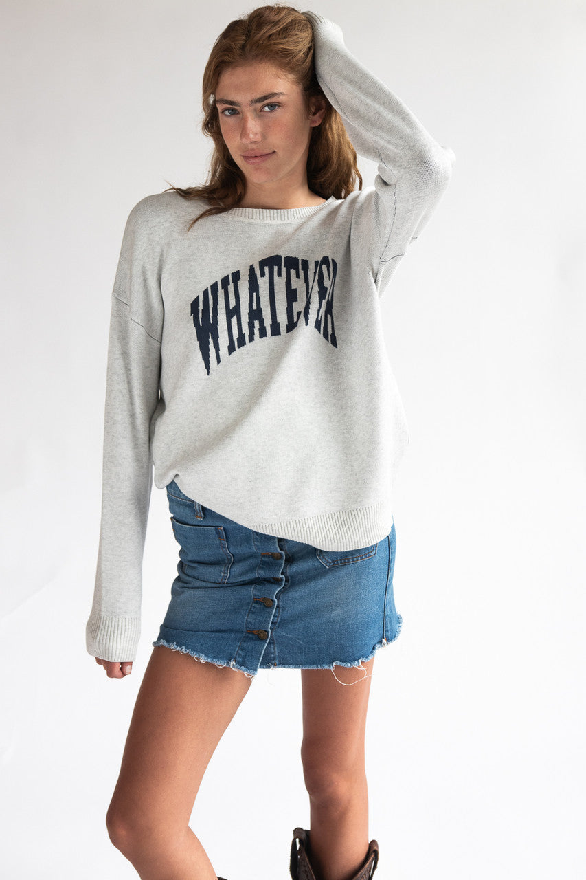 Graphic Knit Sweater