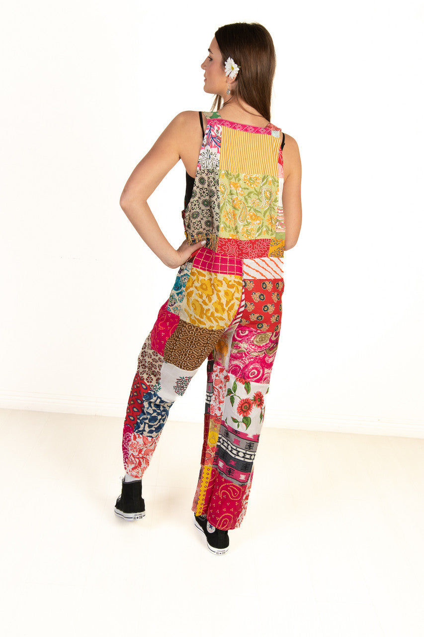 Assorted Patchwork Overalls