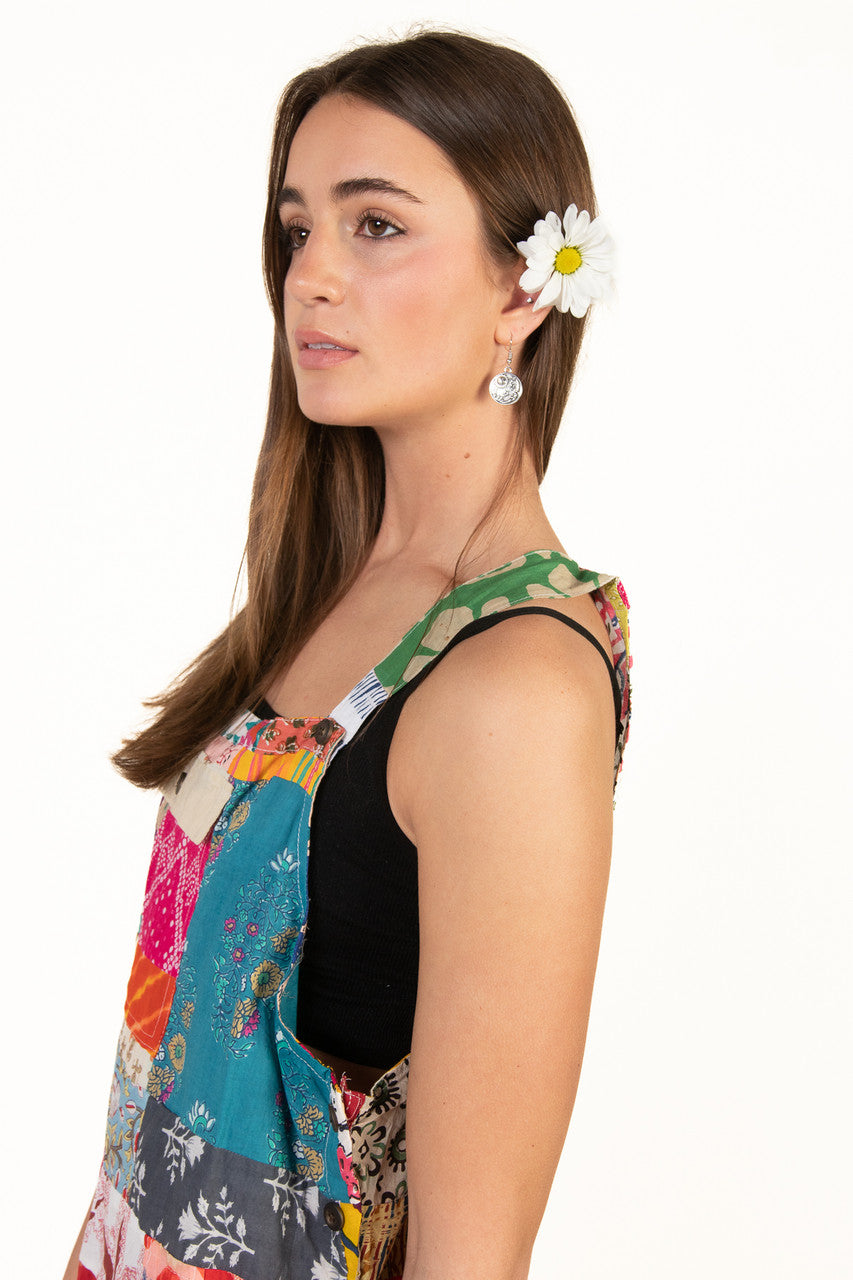 Assorted Patchwork Overalls