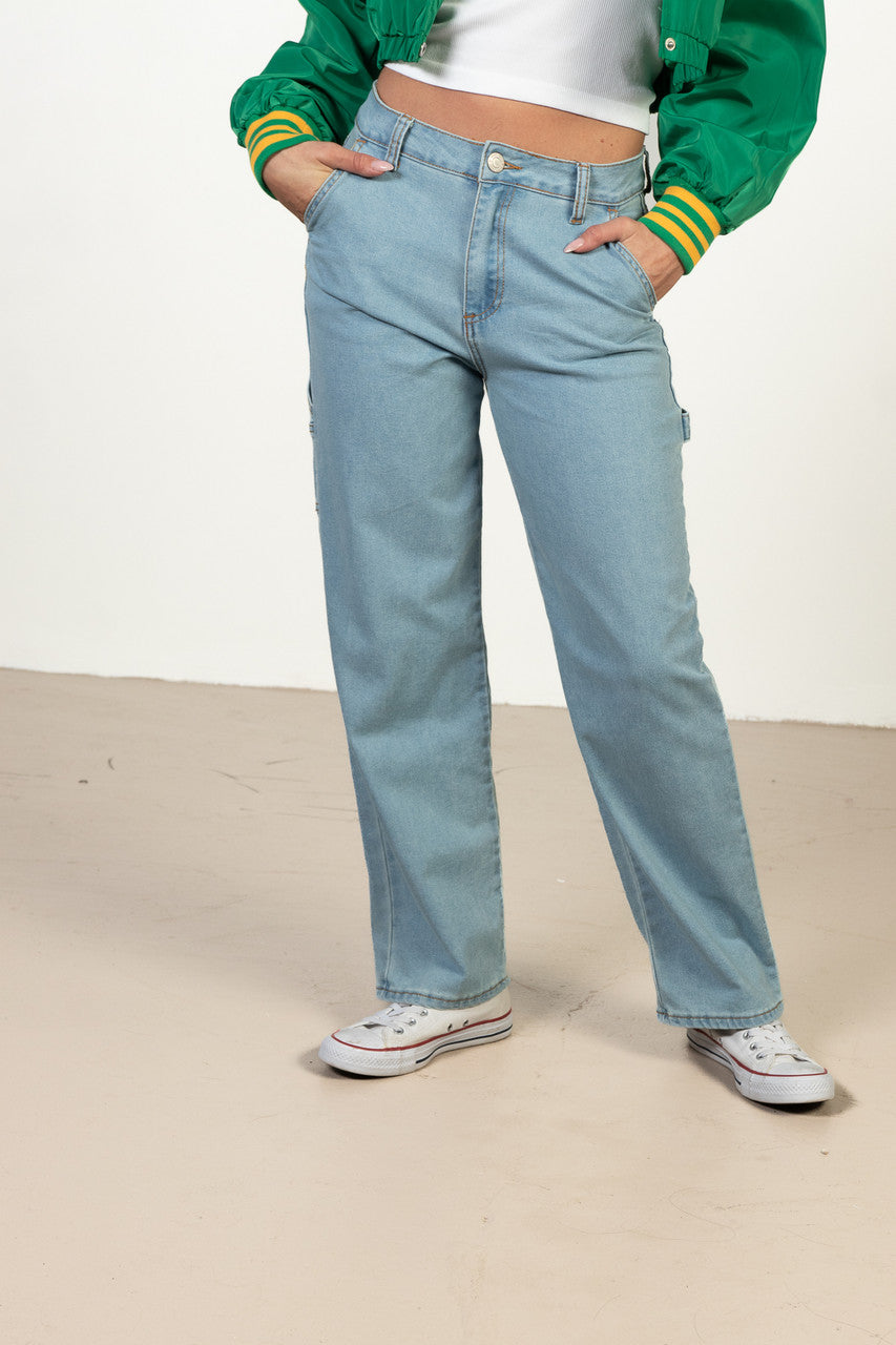 Light Wash Carpenter Jeans