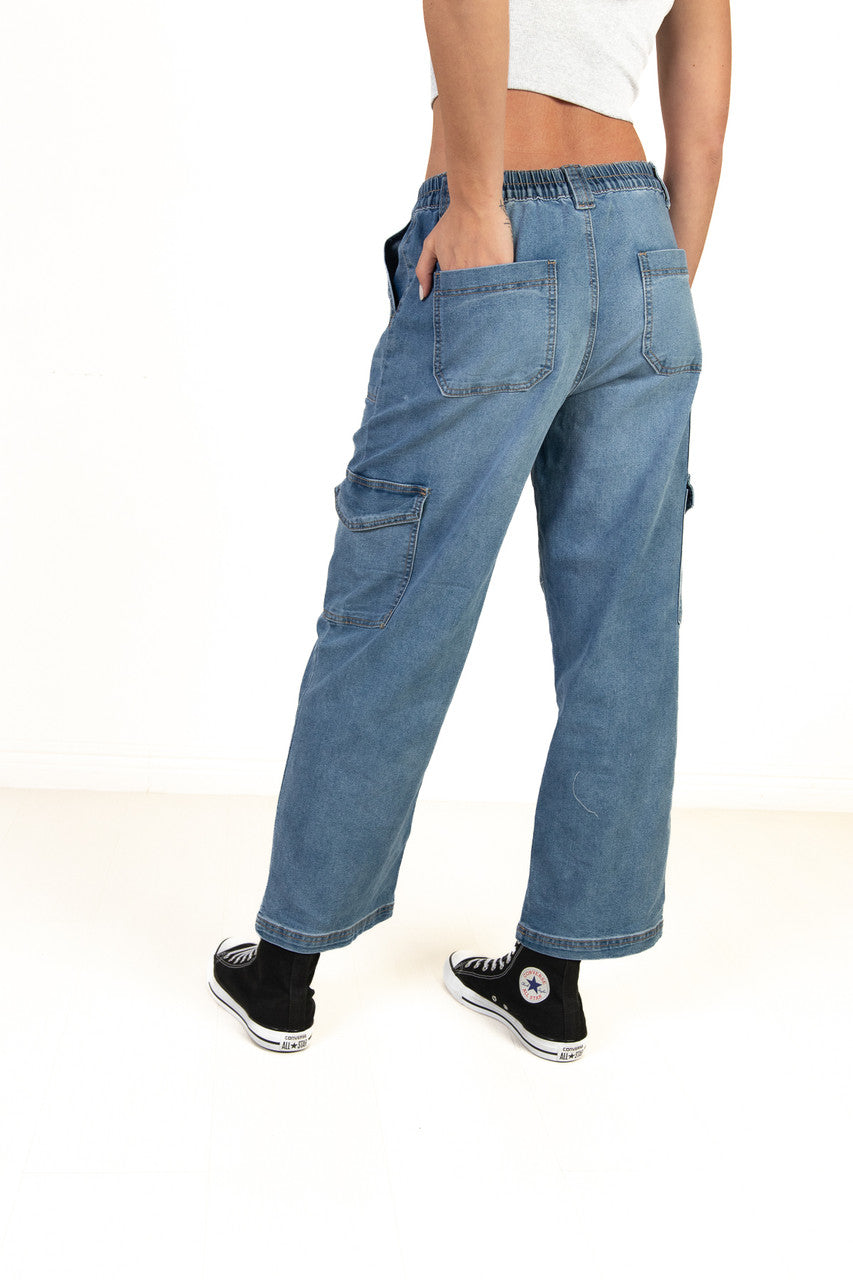 Medium Wash Skater Jeans