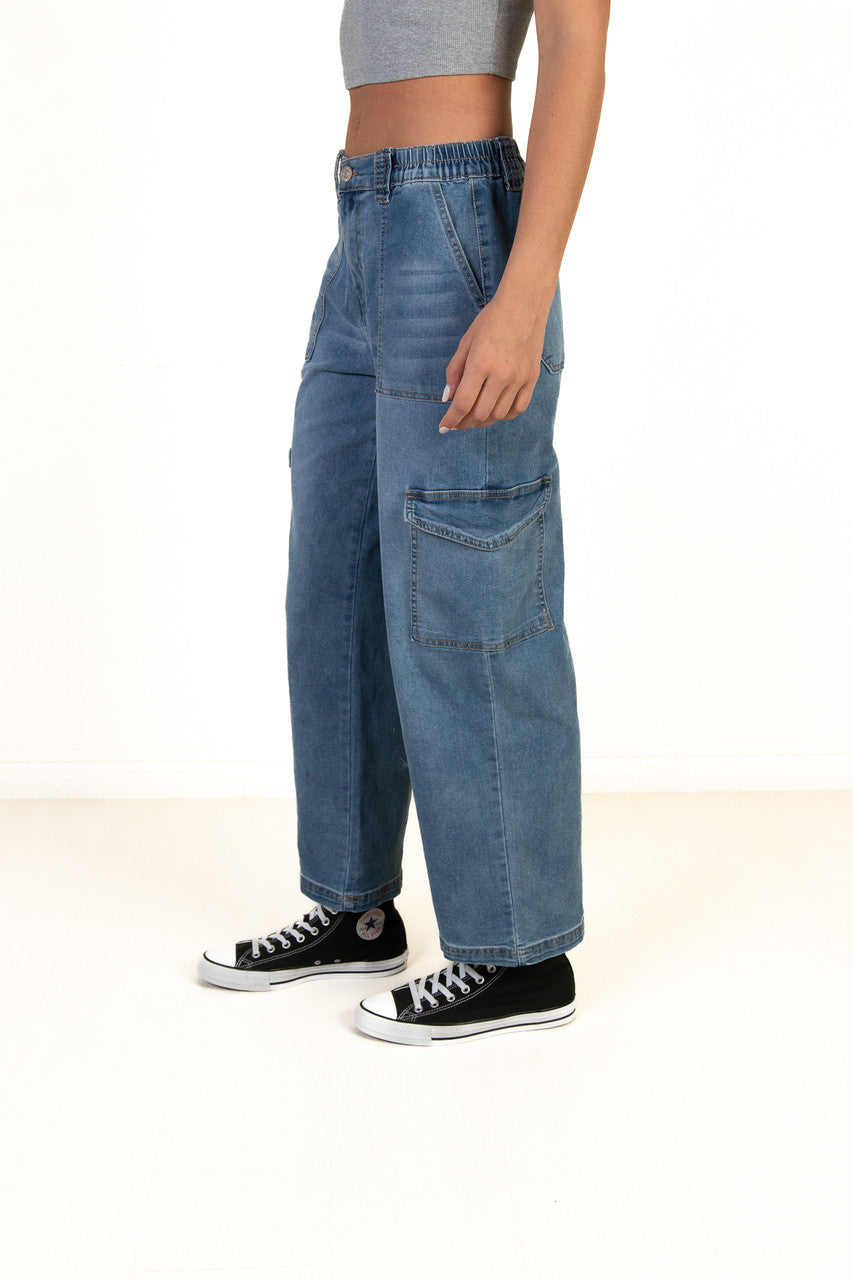 Medium Wash Skater Jeans