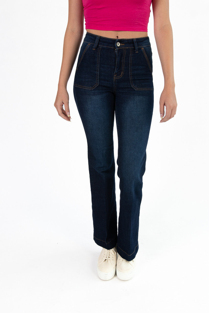 Dark Flare Jeans