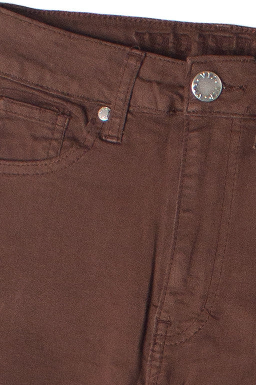 Brown Wide Leg Jeans