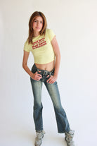 Miss 2001 Belted Flares