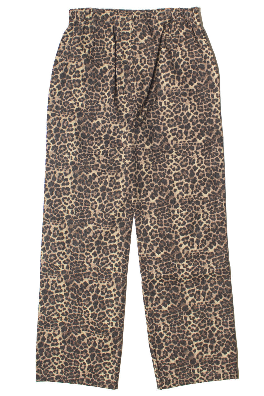 Leopard Print Jeans