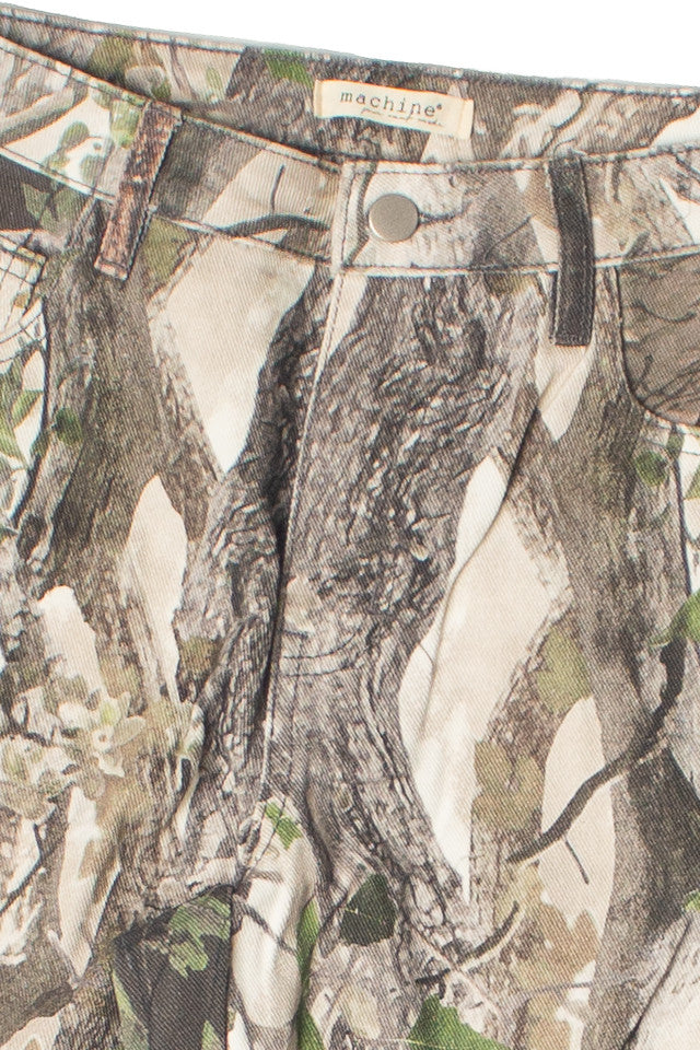 Patchwork Woodland Camo Jeans