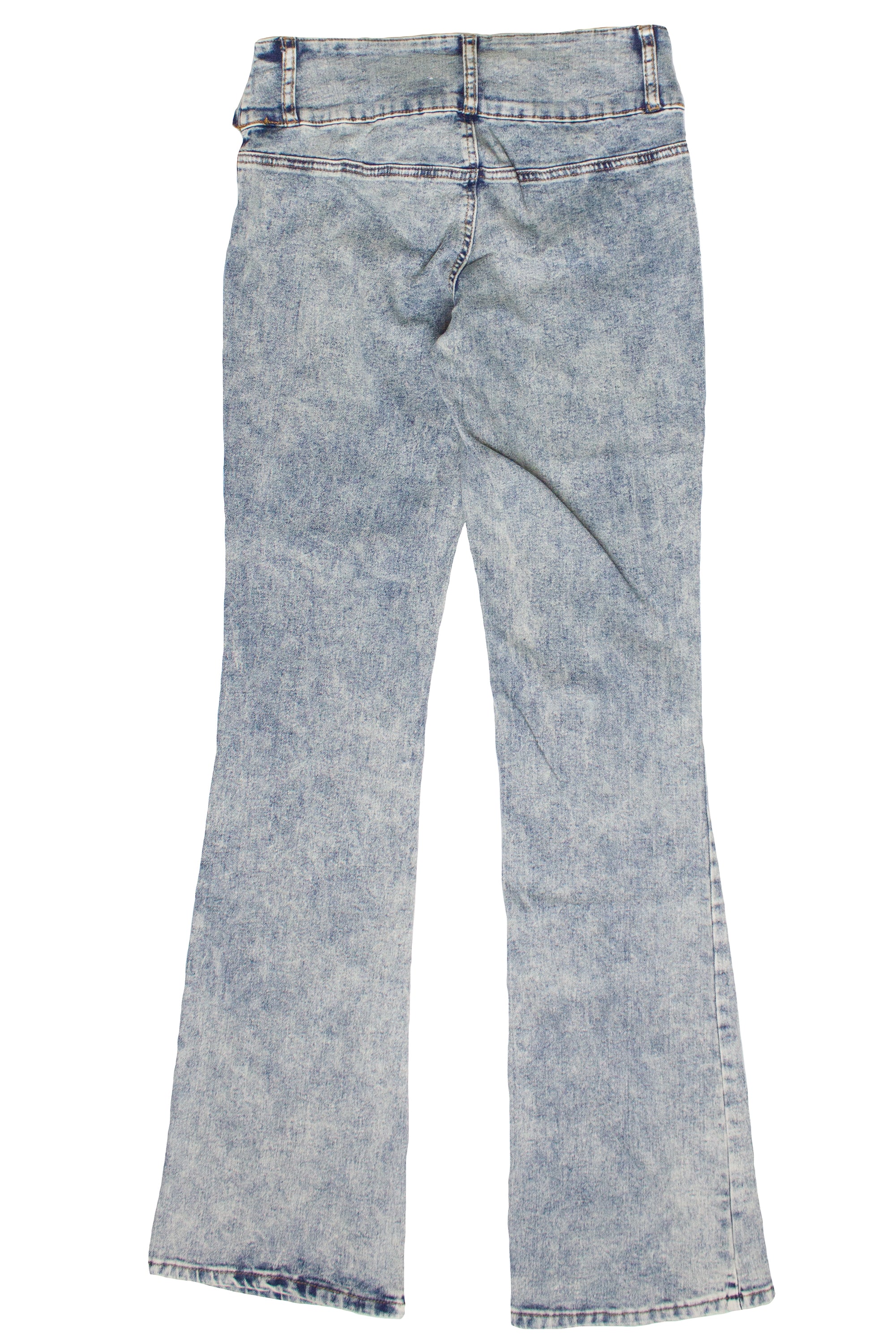 Star Studded Belted Jeans