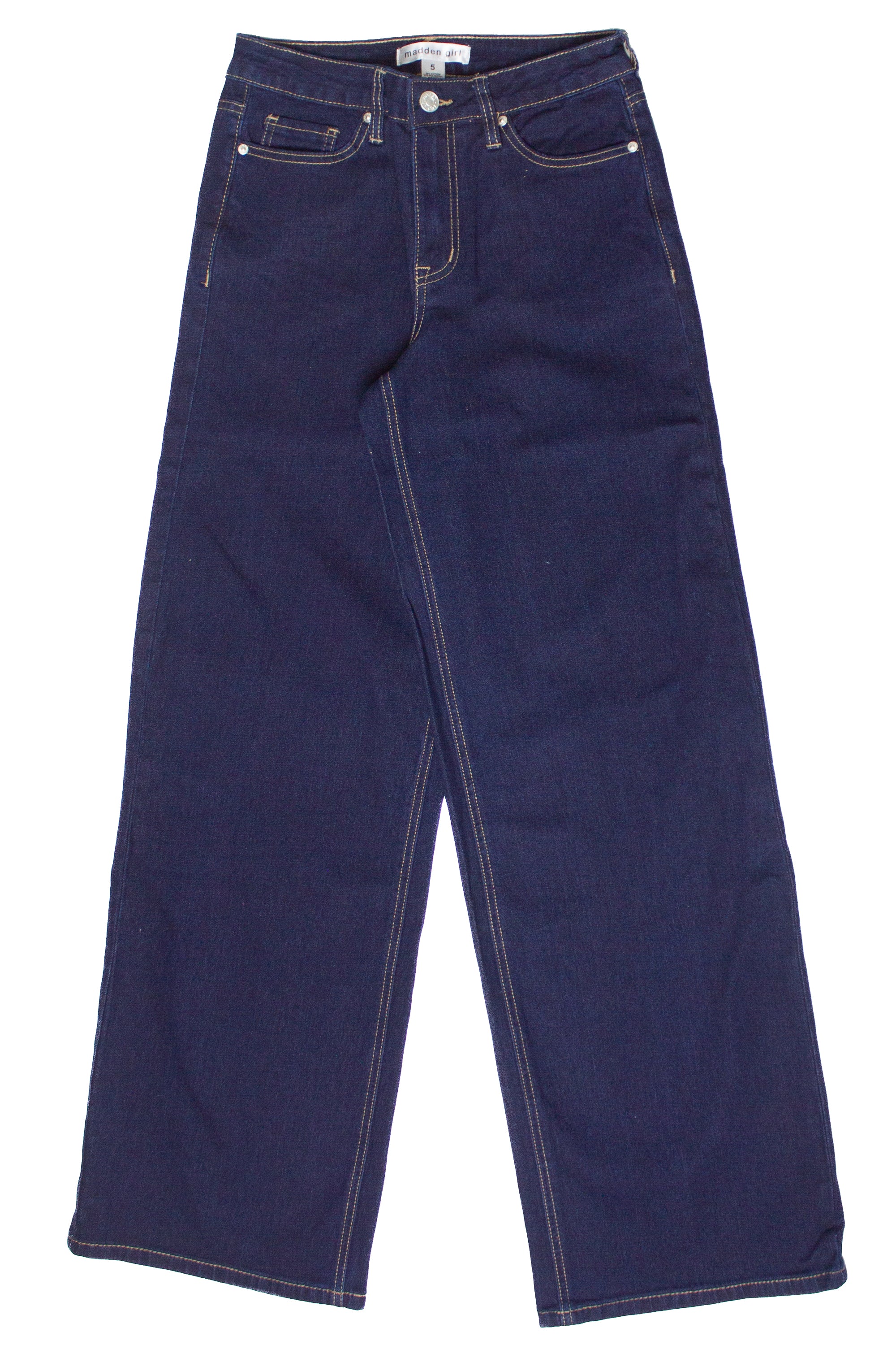 Dark Wash Wide Leg Jeans