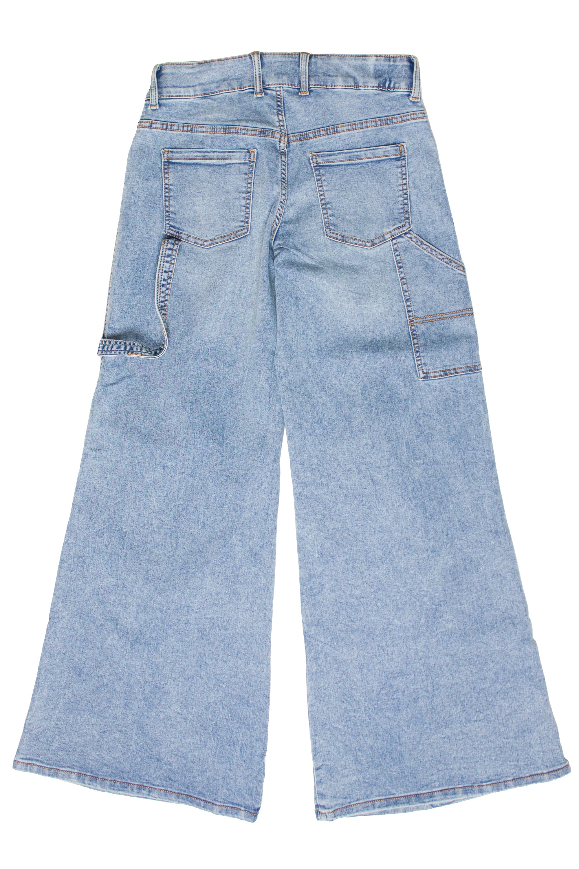 Super Wide Leg Carpenter Jeans - Light