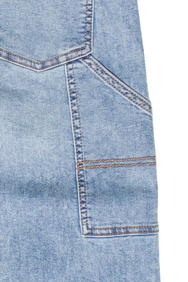 Super Wide Leg Carpenter Jeans - Light