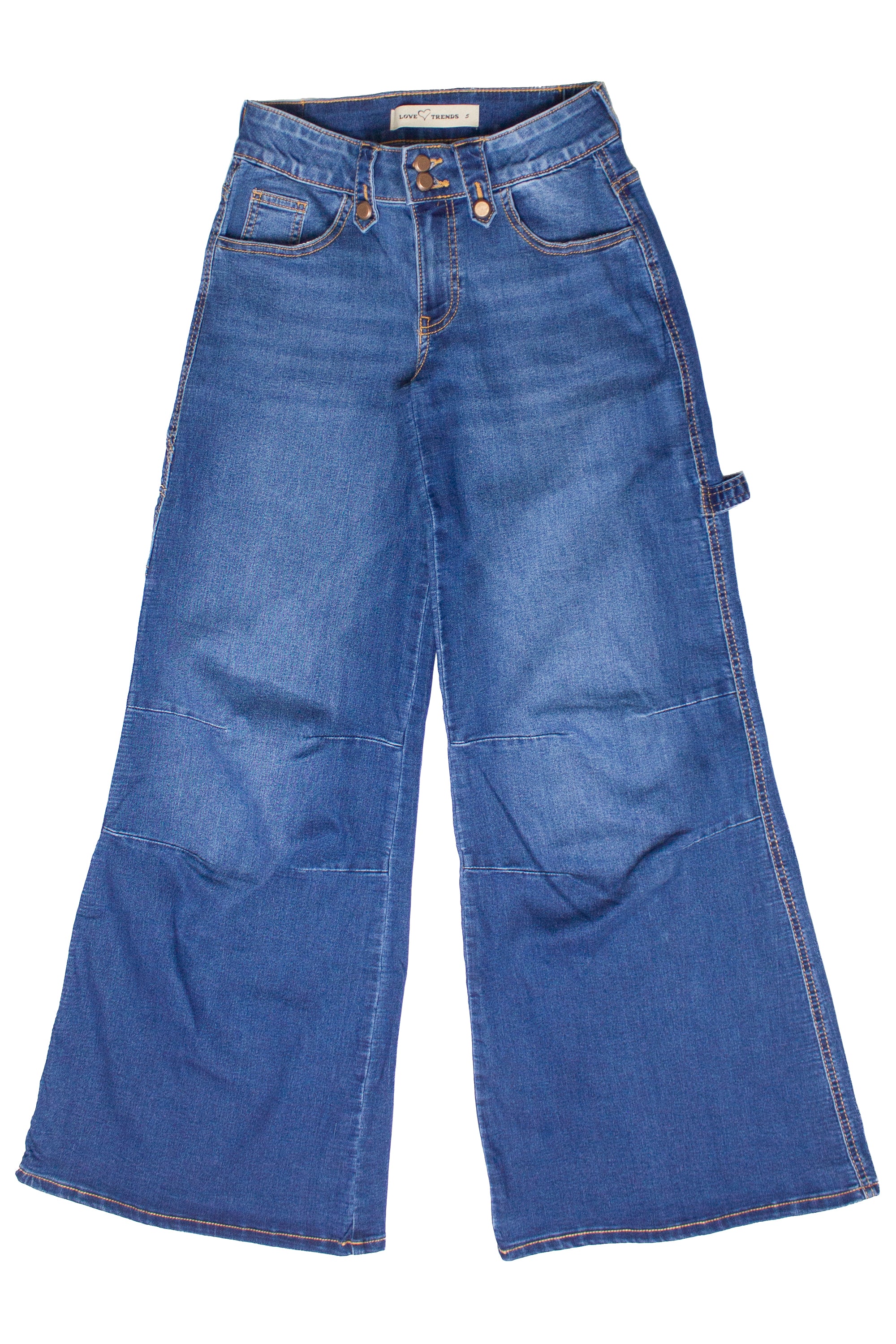 Super Wide Leg Carpenter Jeans - Medium