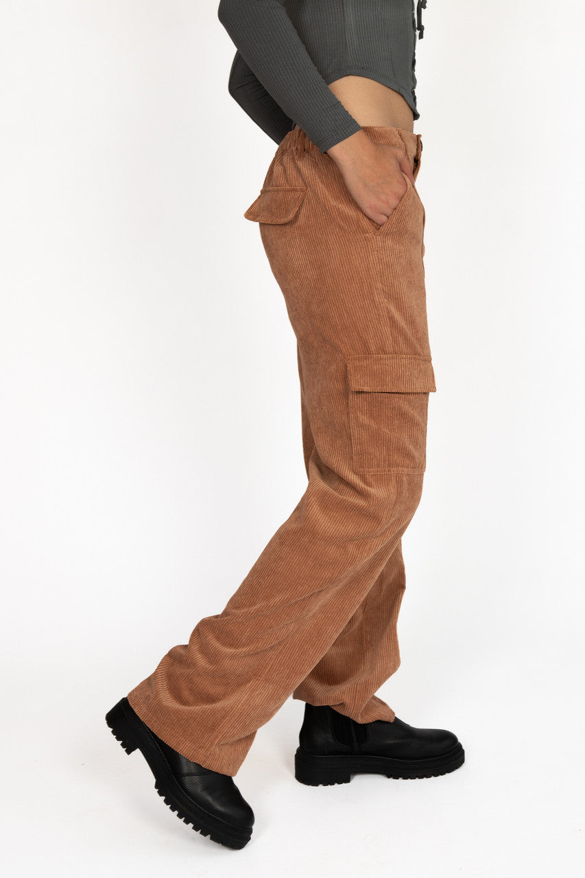 Corduroy Cargo Pants