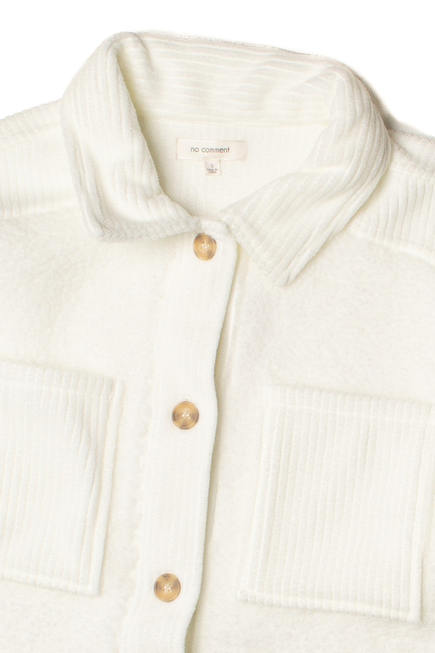 Contrast Sherpa Shacket