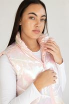 Iridescent Puffer Vest