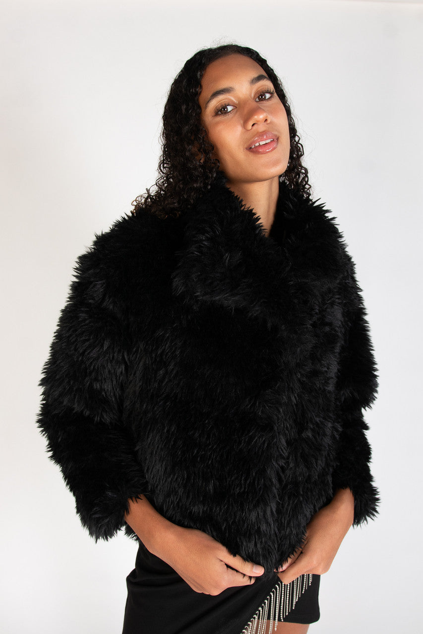 Shag Faux Fur Jacket