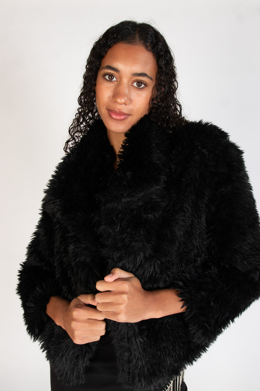 Shag Faux Fur Jacket