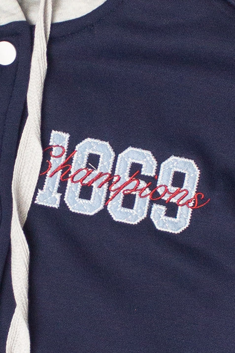 Hooded Varsity Sweatshirt