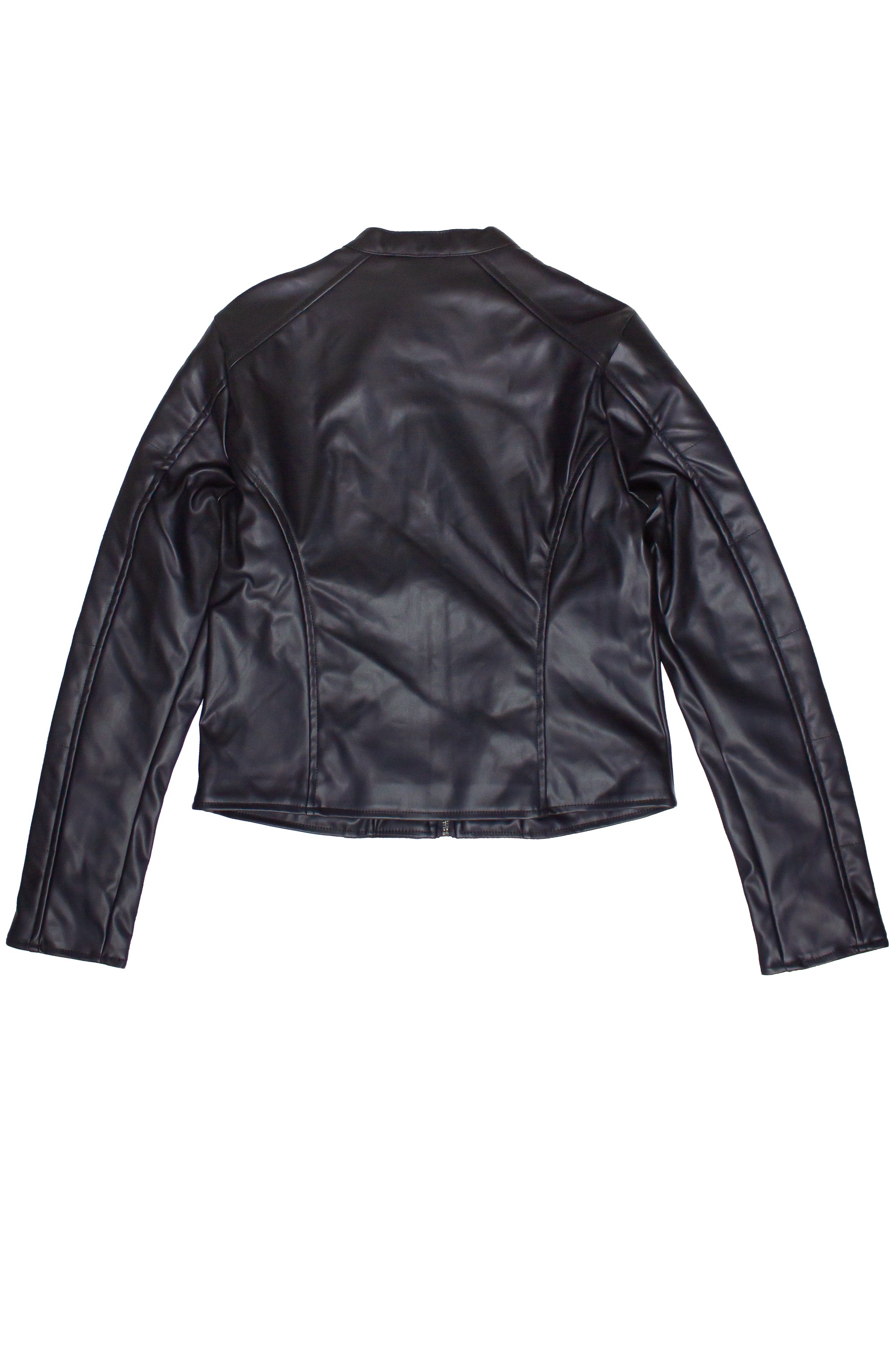 Solid Black Racing Jacket