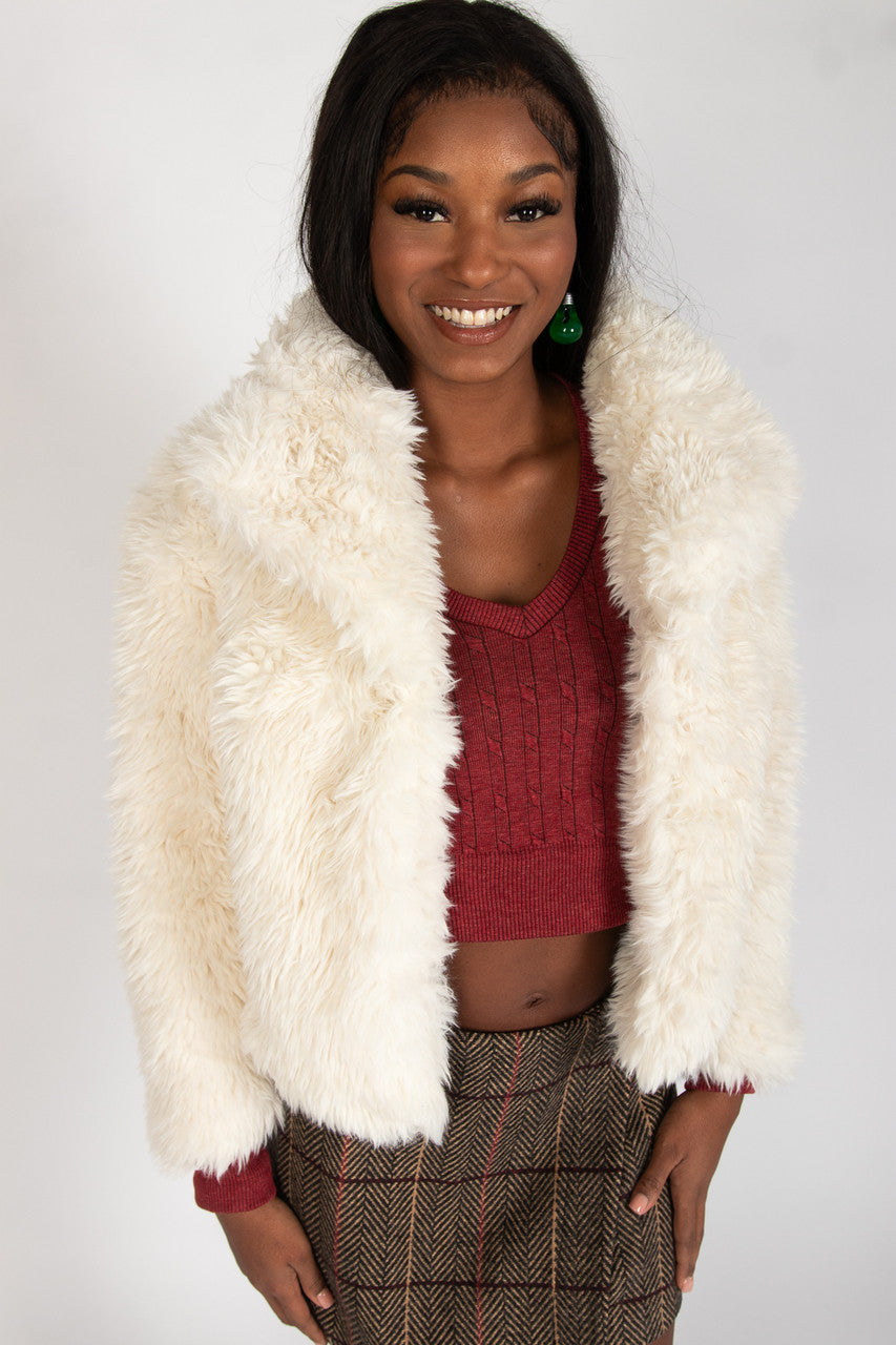 Shag Faux Fur Jacket